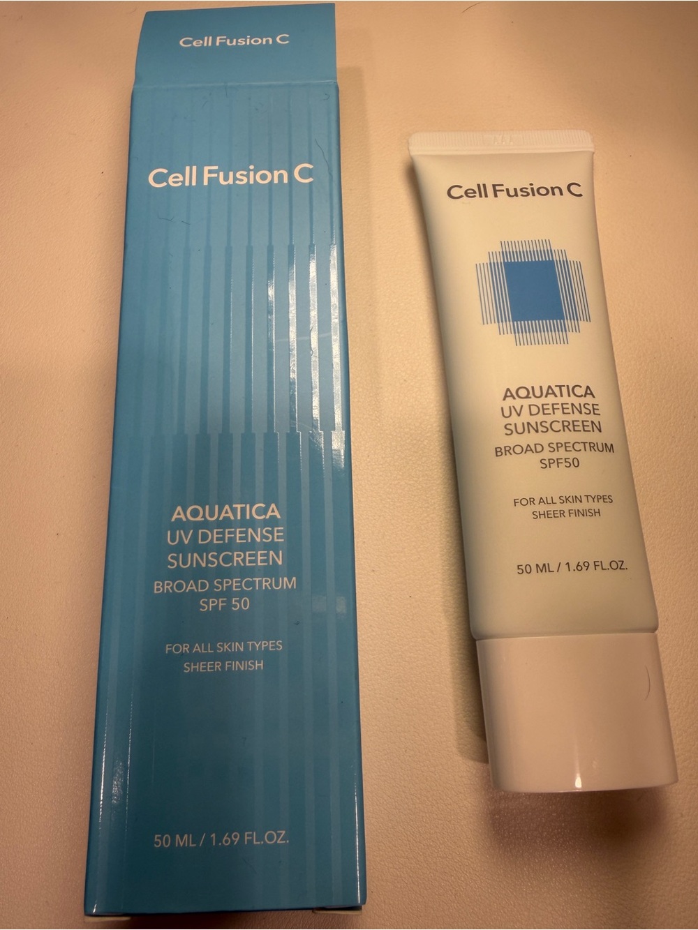 Cell Fusion C Aquatica UV Defense Sunscreen SPF 50 50ml